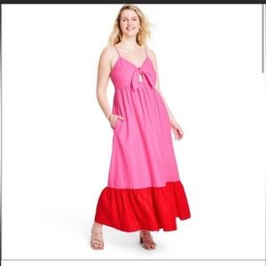 Tabitha Brown X target pink maxi NWT